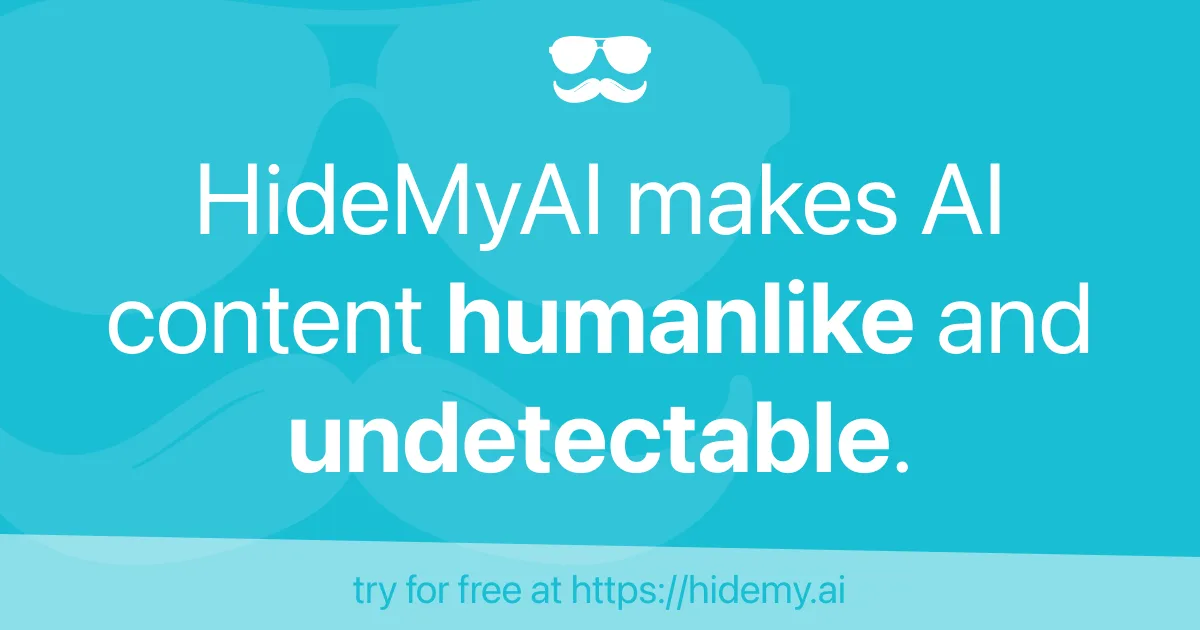 Preview of HideMyAI