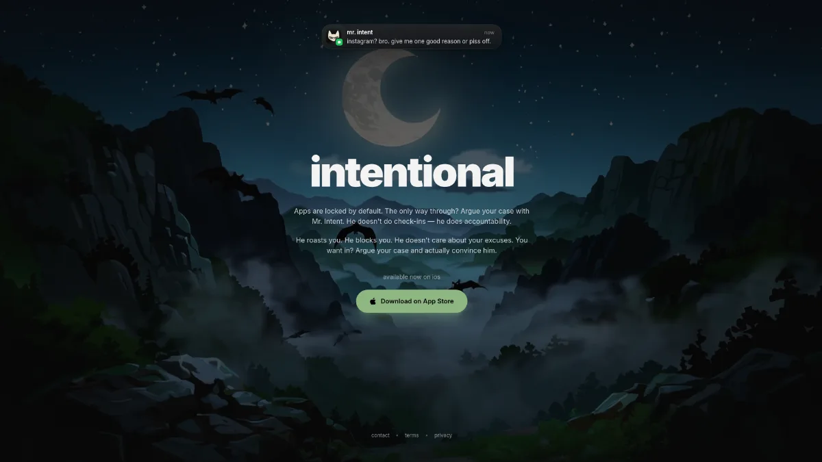 Preview of Intentional
