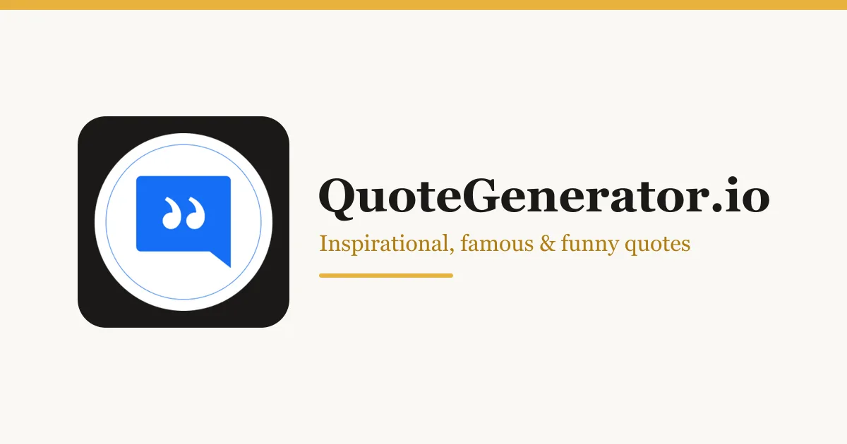 Preview of QuoteGenerator.io