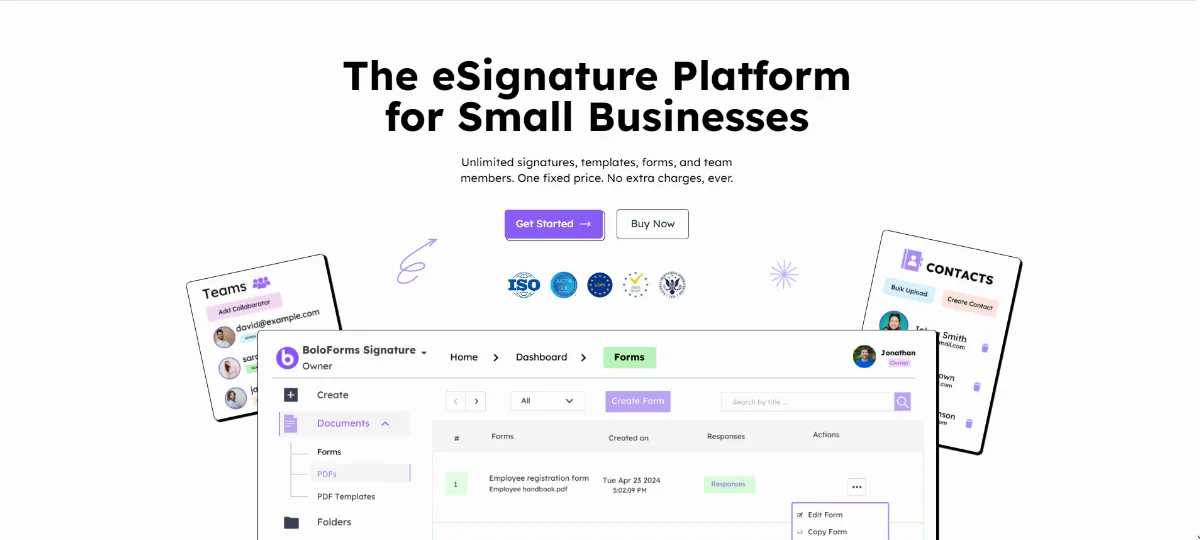 Preview of Boloforms