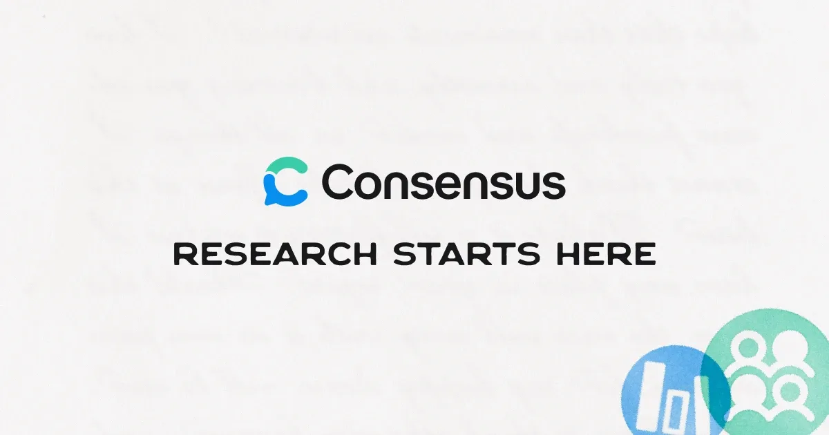Preview of Consensus: AI for Research