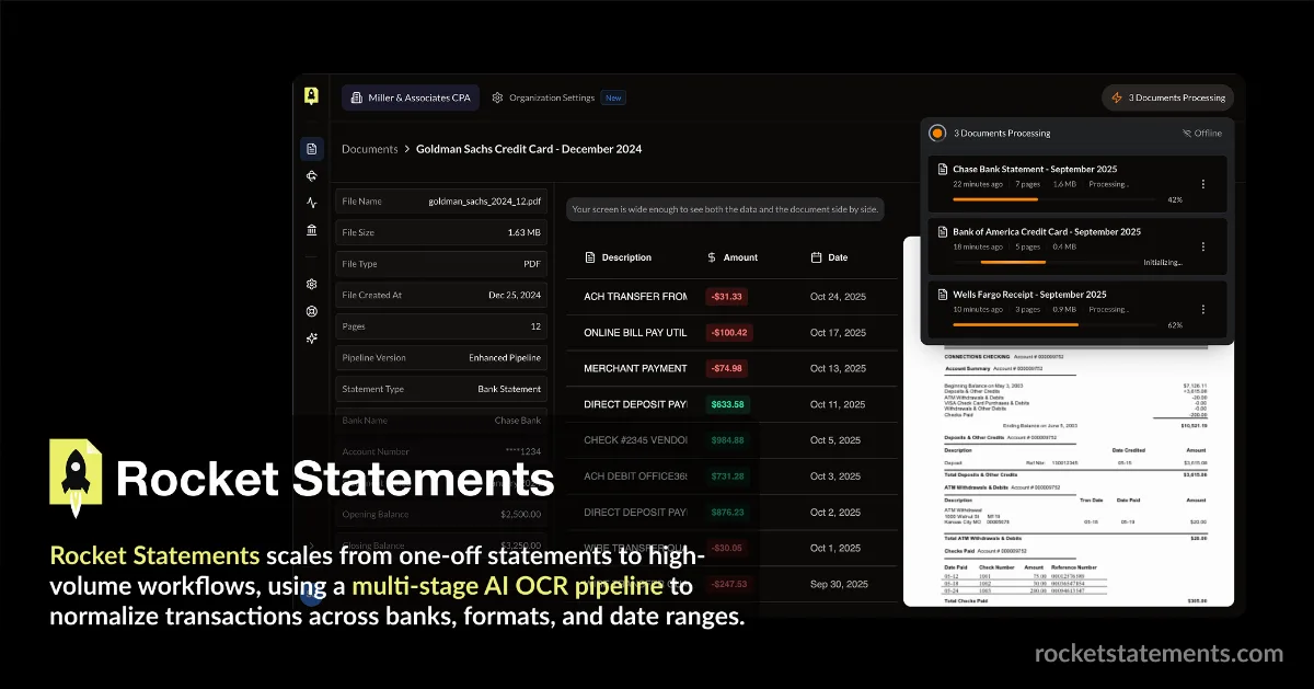 Preview of Rocket Statements