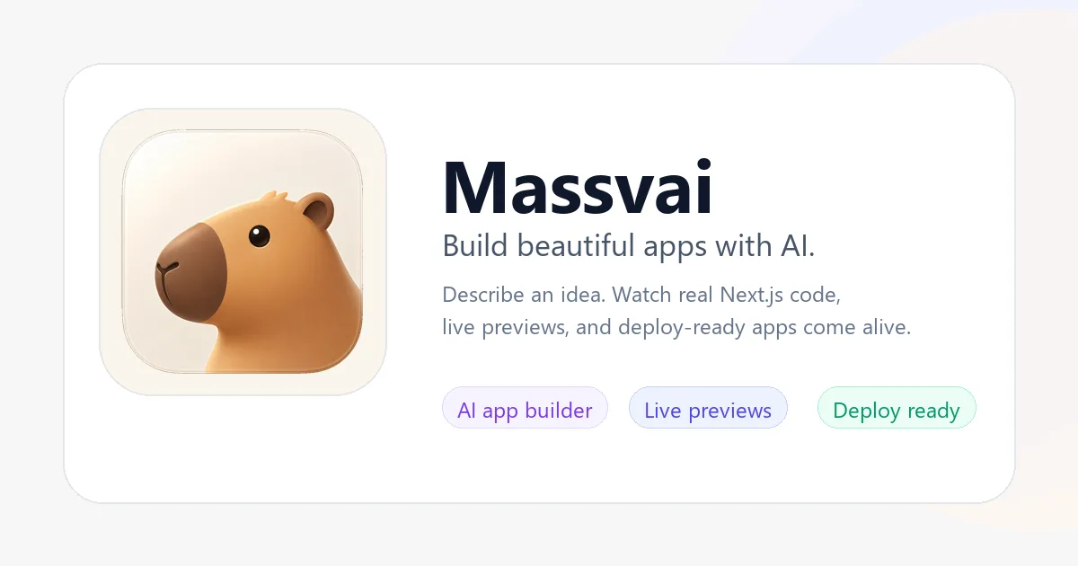 Preview of Massvai