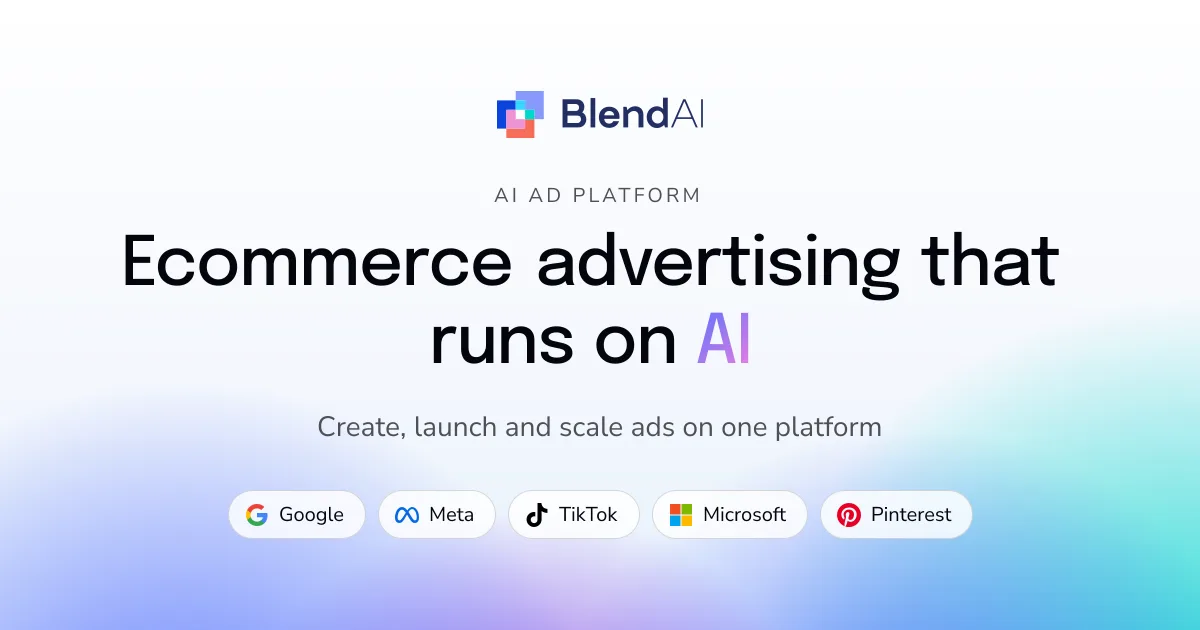 Preview of Blend AI