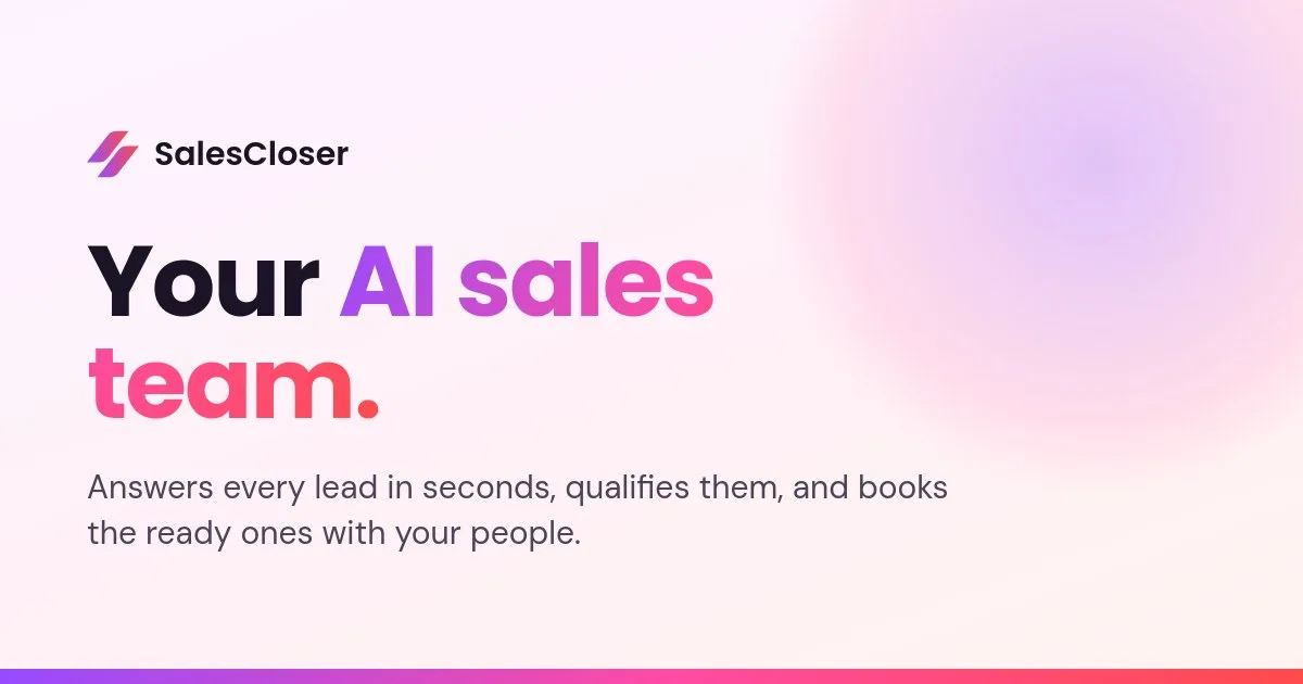 Preview of SalesCloser