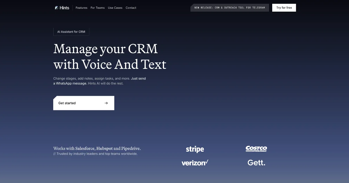 Preview of Update your CRM with Voice and Text