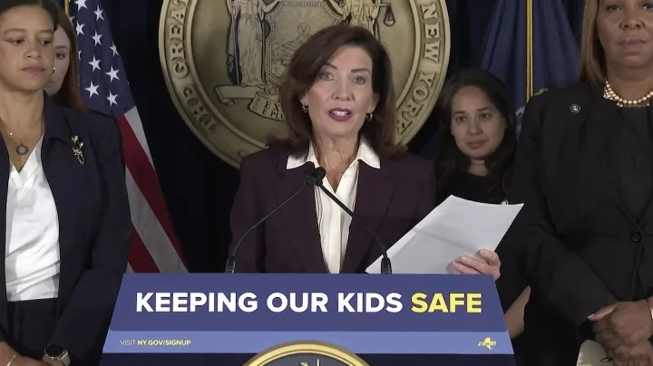 Image for: New York governor signs AI chatbot child safety law