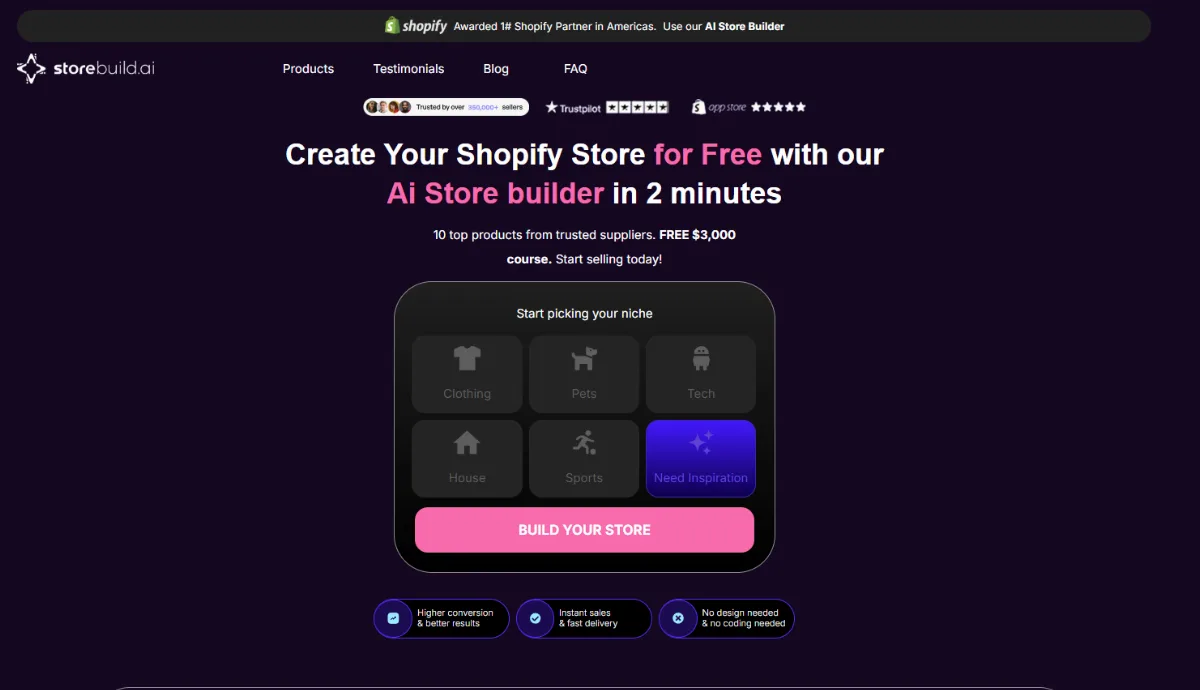 Preview of Storebuild.ai