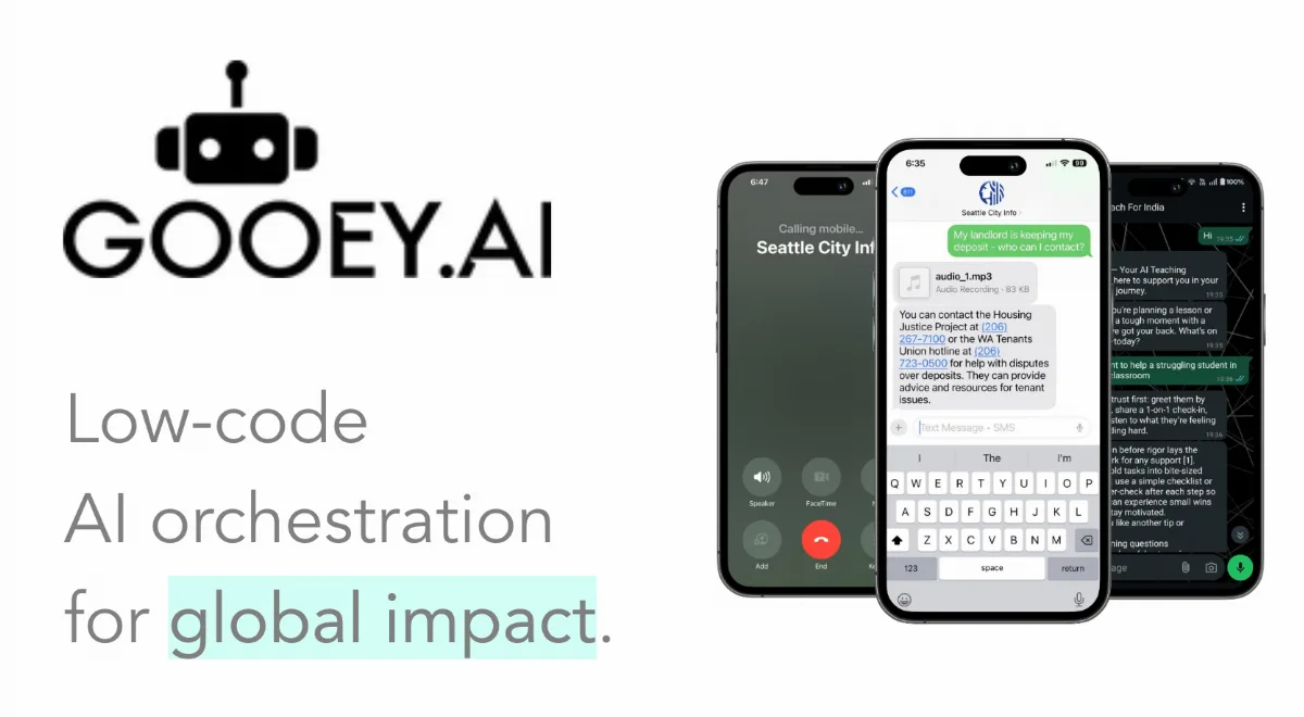 Preview of Gooey.AI for Global Impact