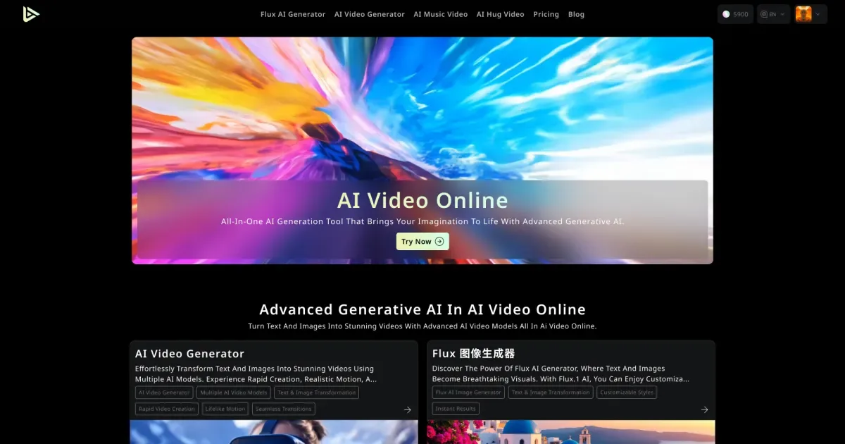 Preview of VideoWeb AI