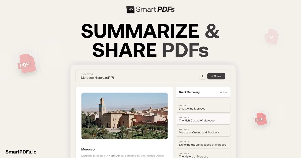 Preview of Smart PDFs