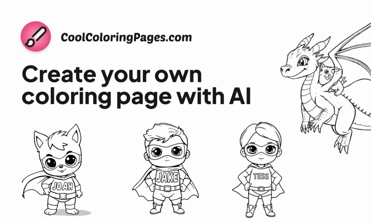 Preview of Cool Coloring Pages
