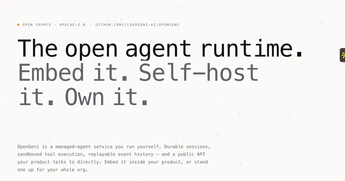 Preview of Opengeni