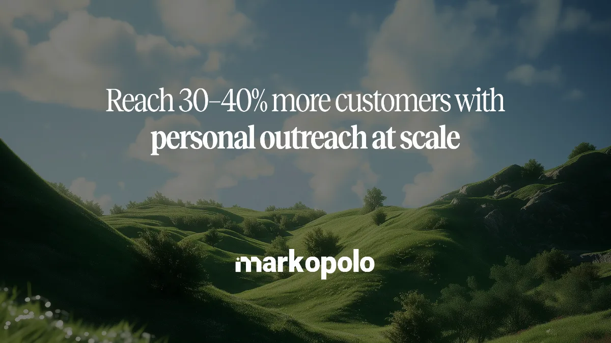 Preview of Markopolo AI