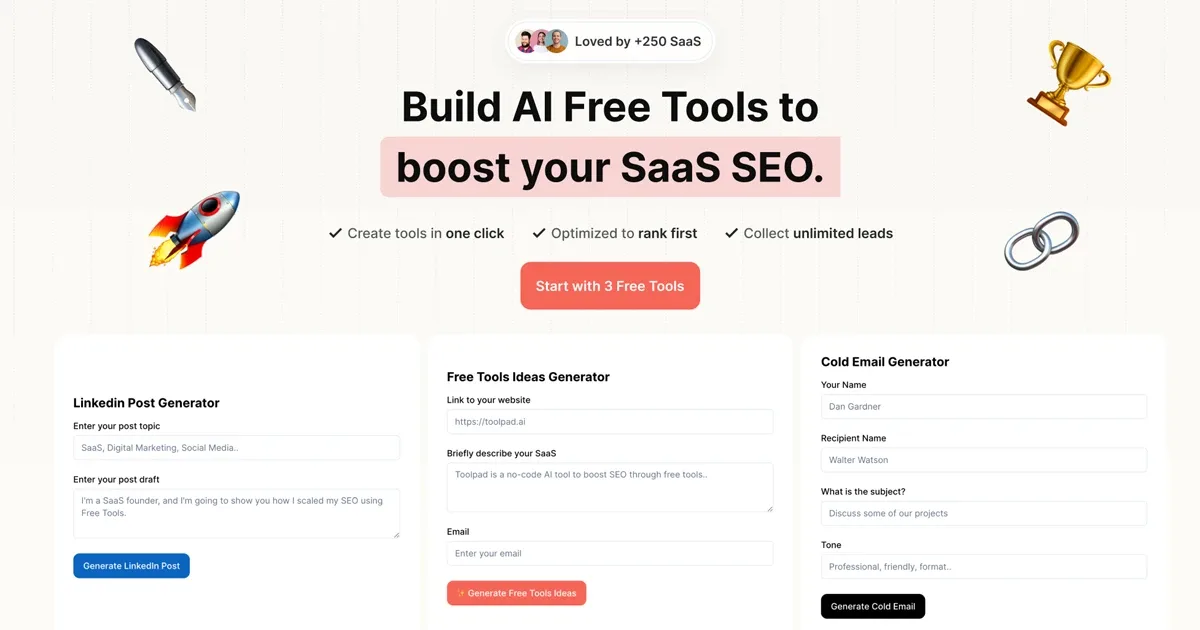 Preview of Toolpad
