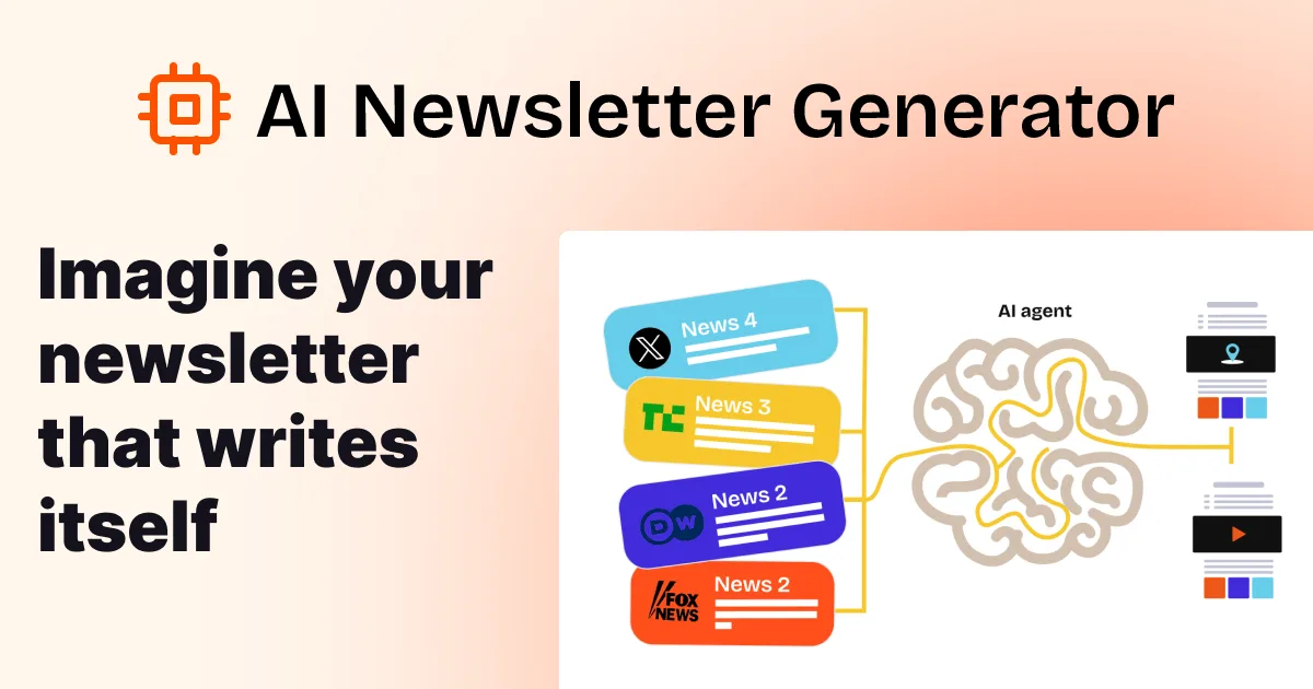 Preview of AI Newsletter Generator