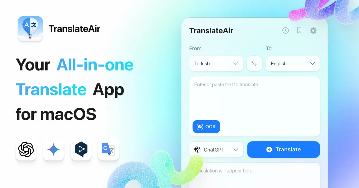 Preview of TranslateAir