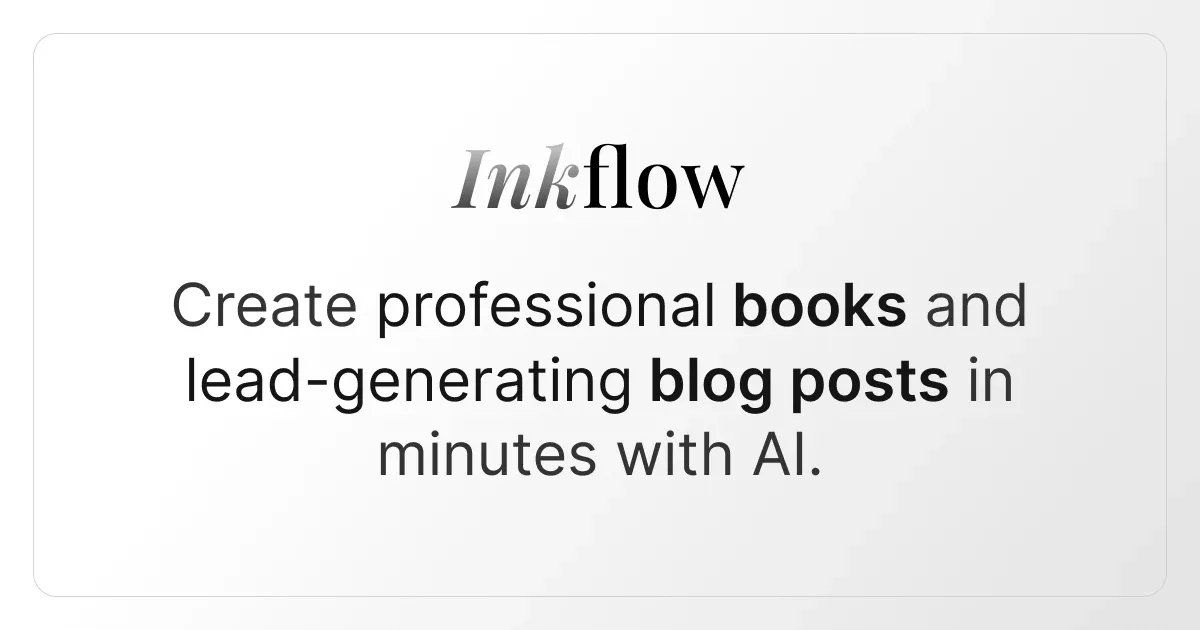 Preview of Inkflow