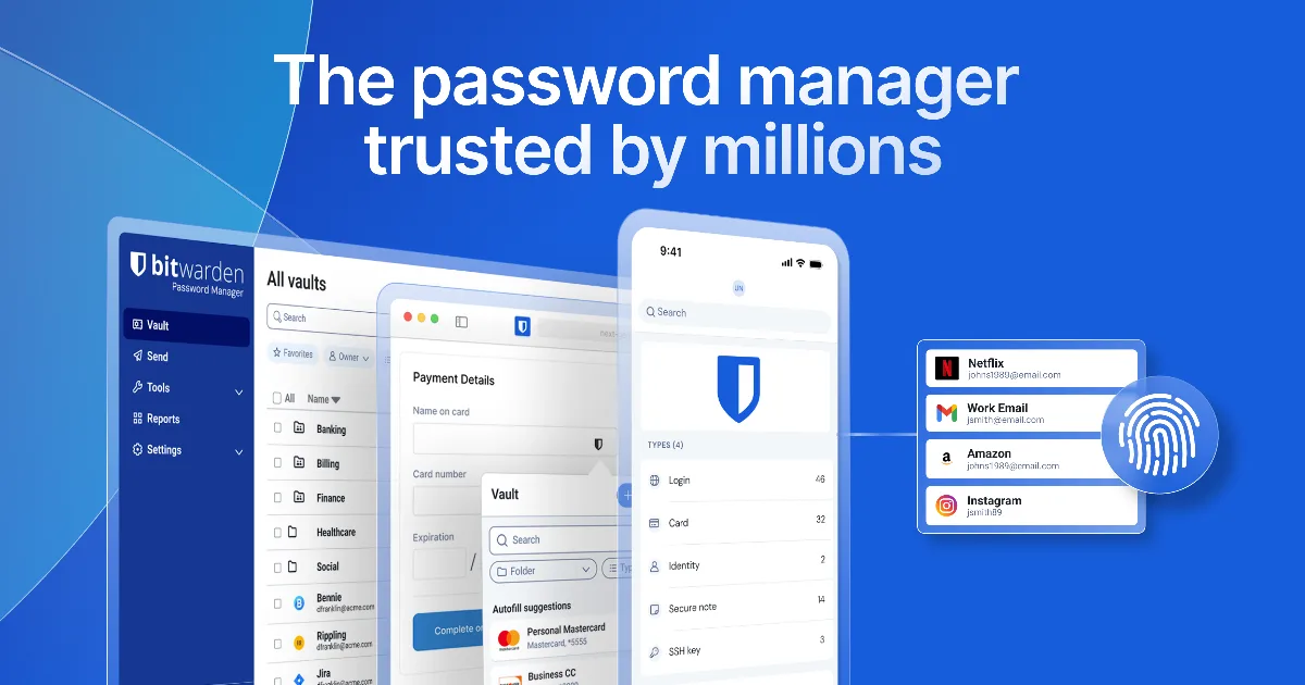 Preview of Bitwarden