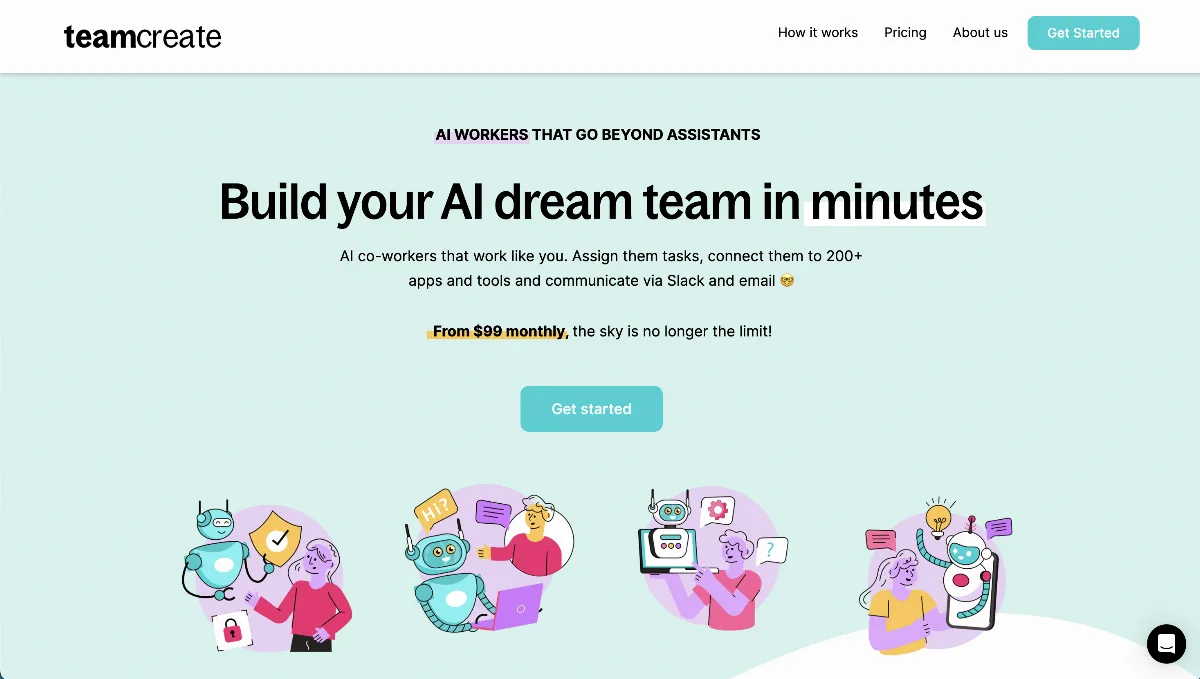 Preview of Teamcreate