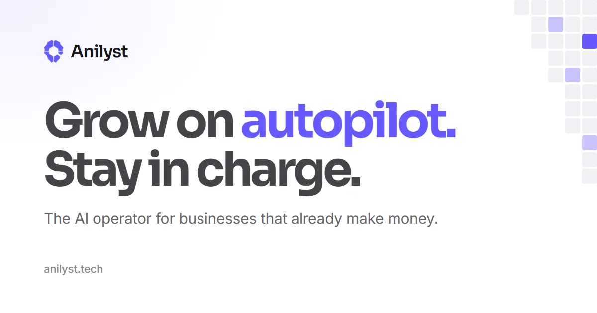Preview of Anilyst