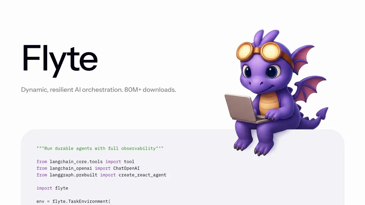 Preview of Flyte 2: Durable AI Runtime