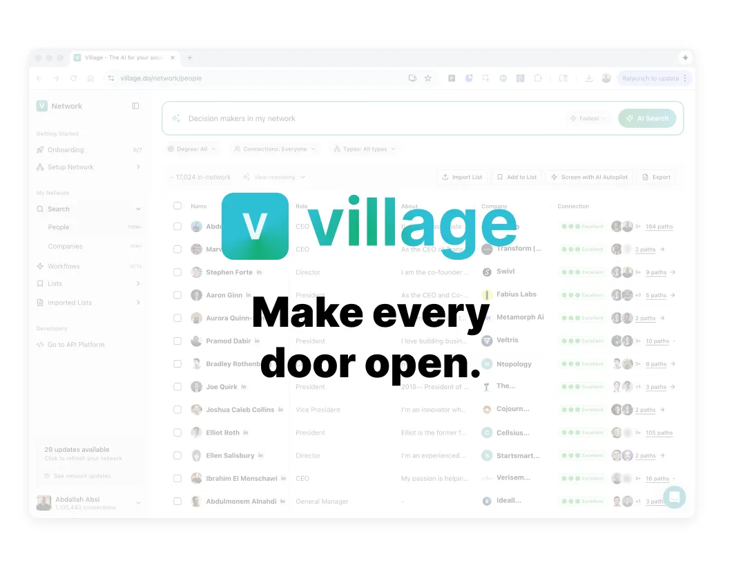 Preview of Village.ai