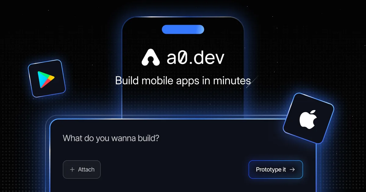 Preview of a0.dev