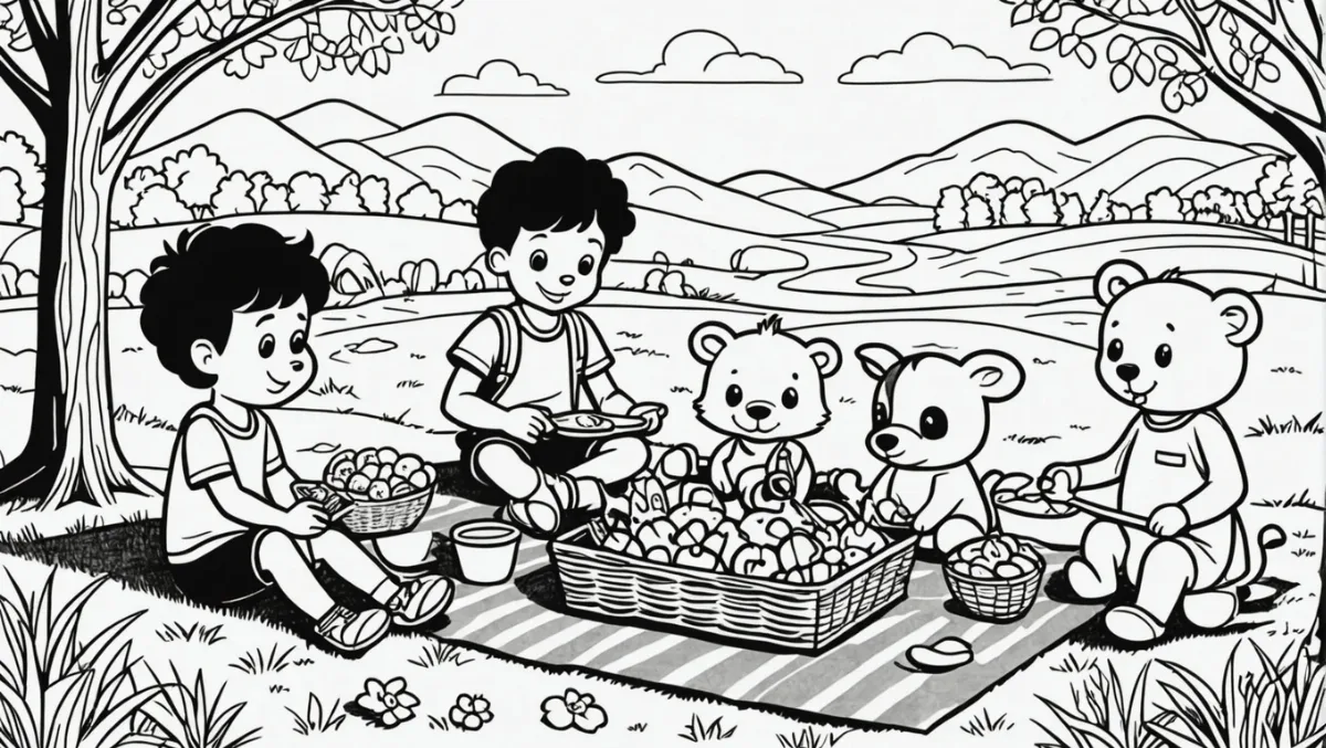 Preview of AI Coloring Pages Generator