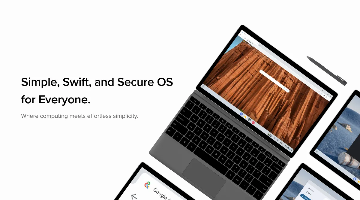 Preview of FydeOS
