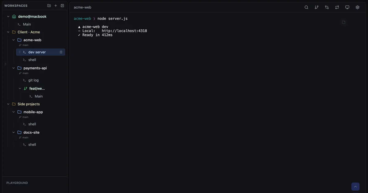Preview of CLI Manager