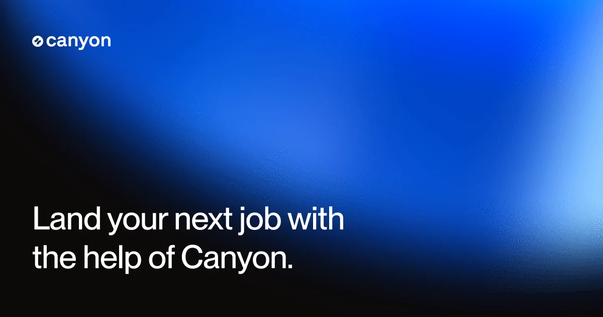 Preview of Canyon