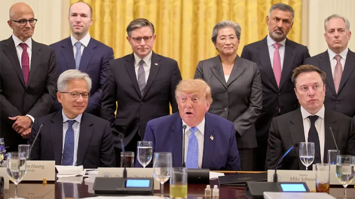 Image for: Silicon Valley responds to Trump’s hands-off approach to AI regulation at Tech Week