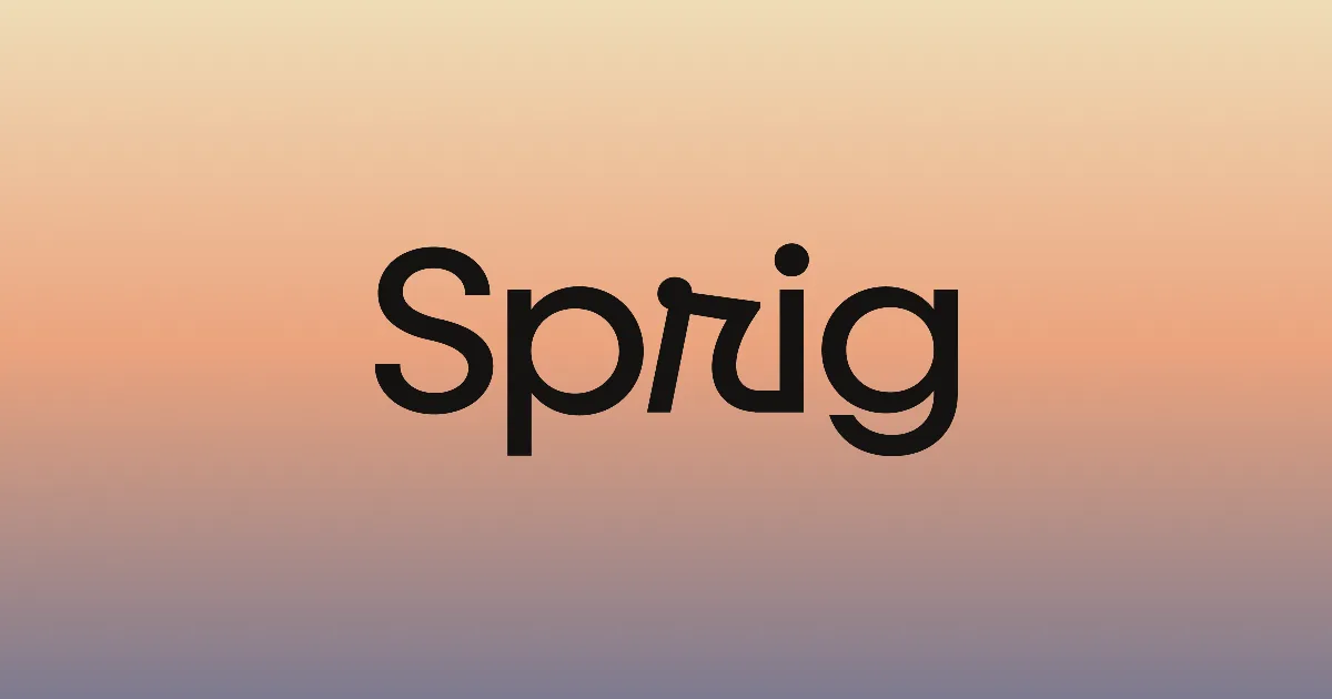 Preview of Sprig