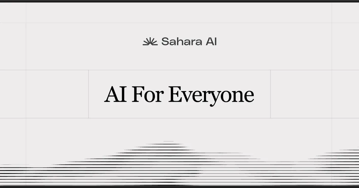 Preview of Sahara AI