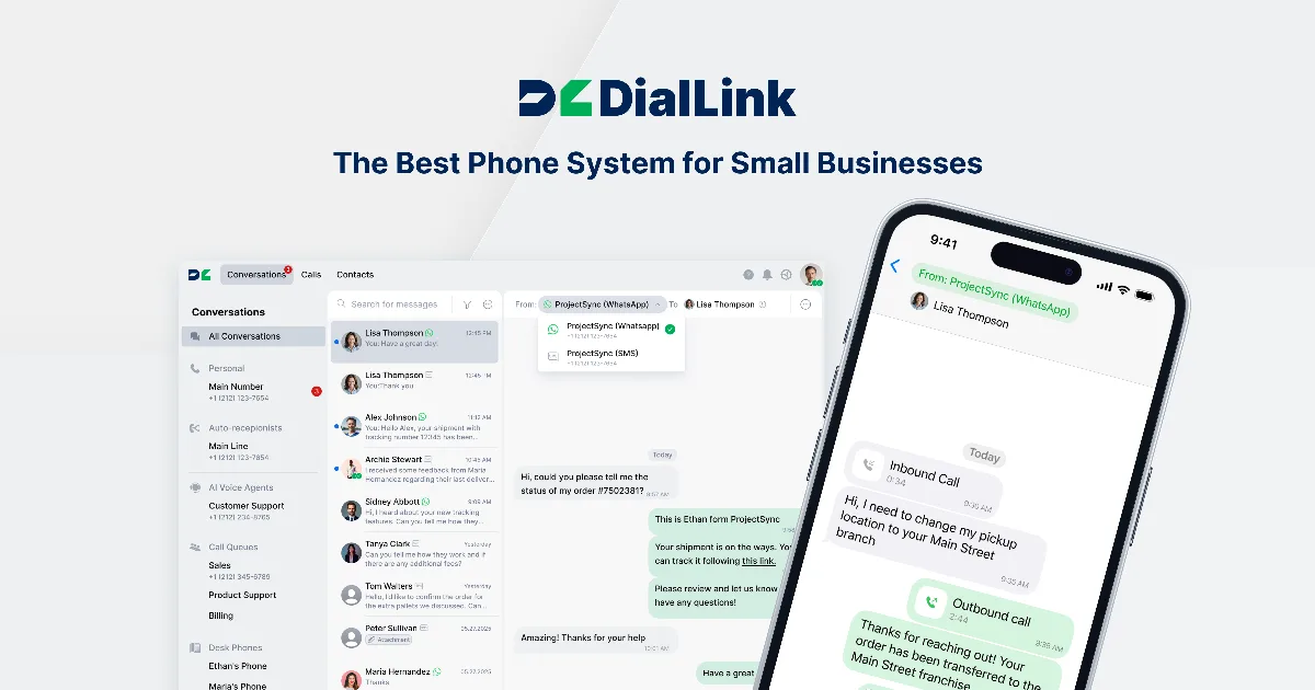 Preview of Business Phone System & AI Voice Agents
