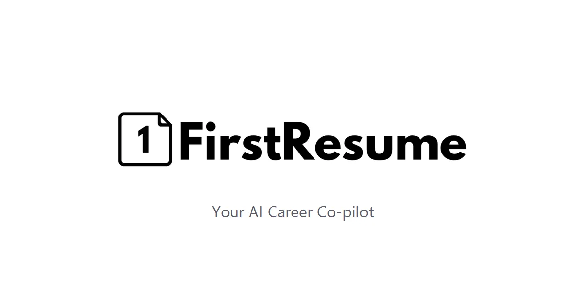 Preview of FirstResume