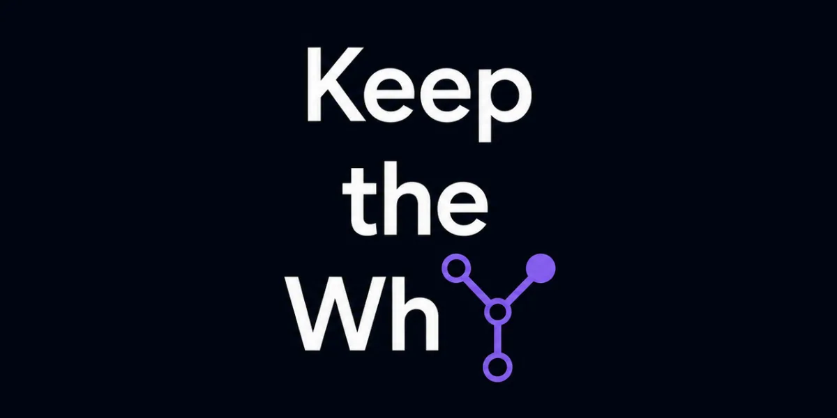 Preview of Keep the Why