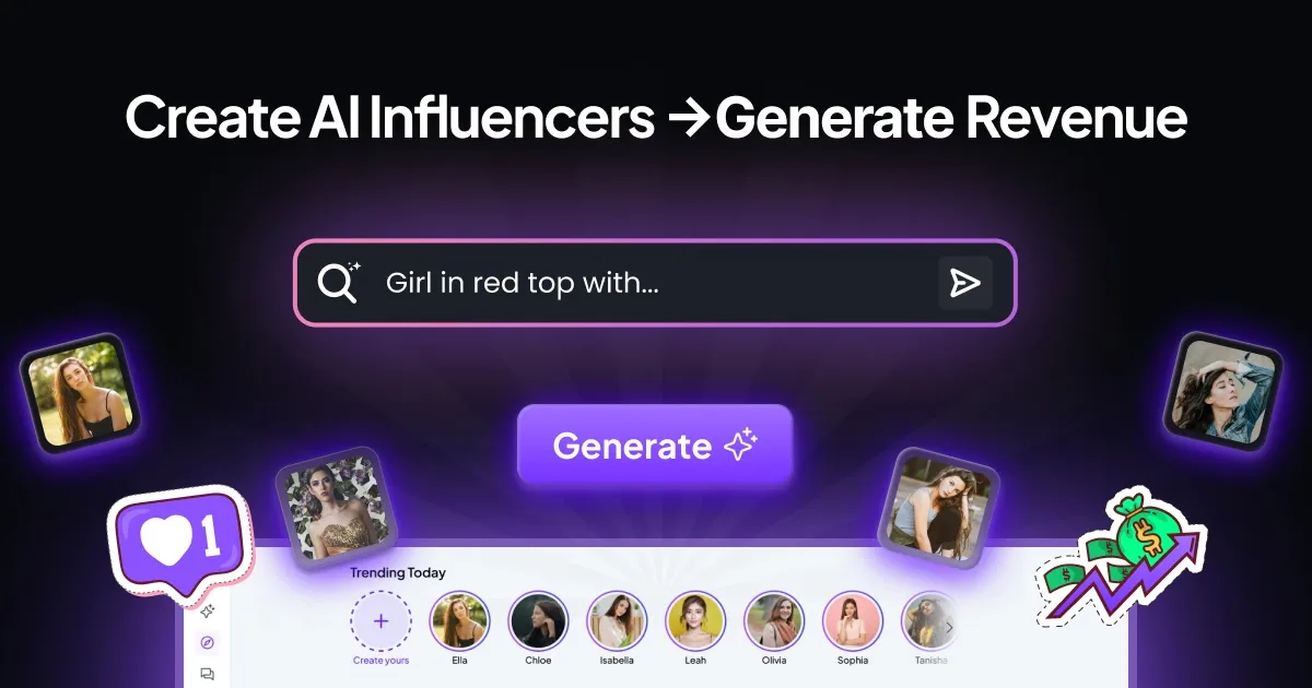 Preview of AI Influencer Generator