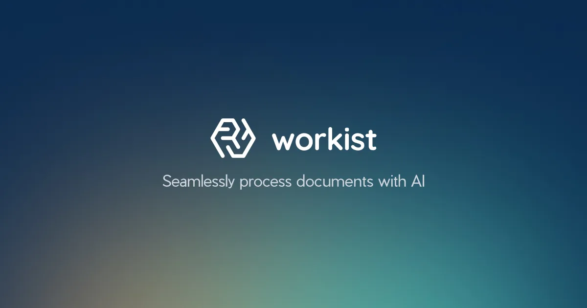 Preview of AI document processing