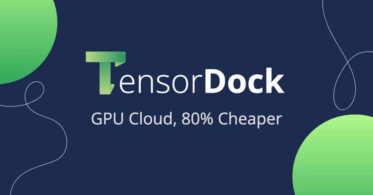 Preview of TensorDock