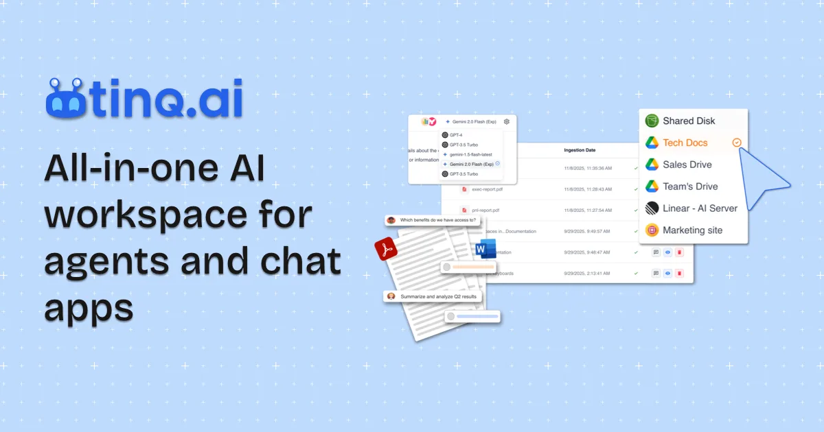 Preview of Tinq.ai