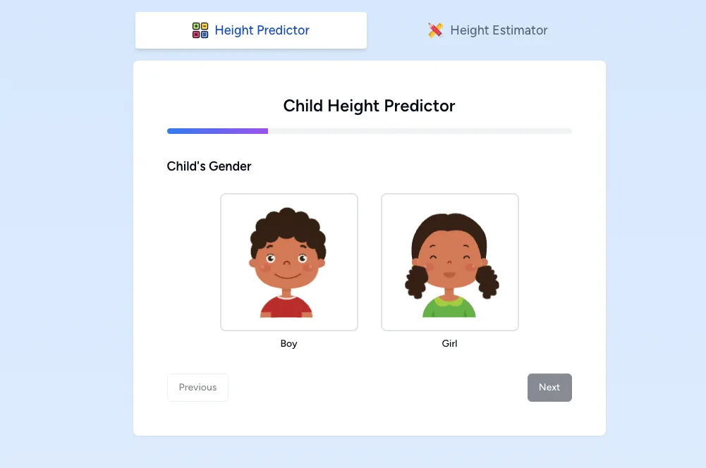 Preview of Height Estimator
