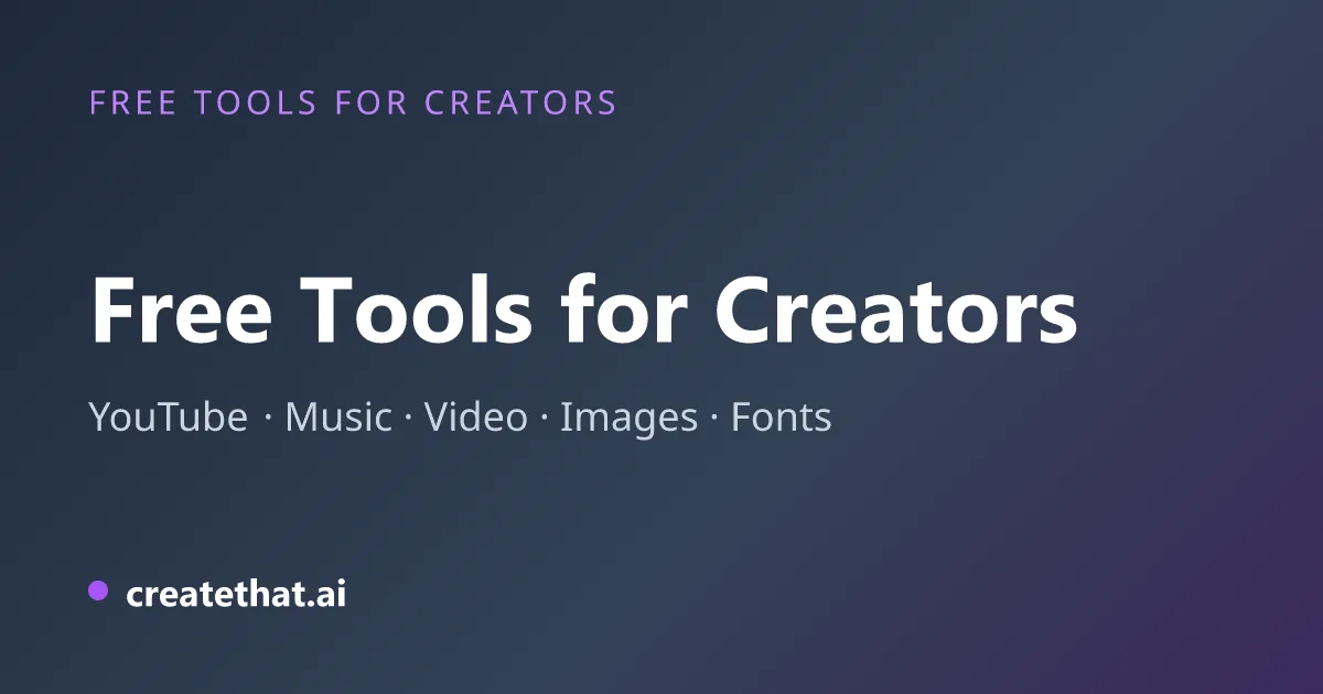 Preview of createthat.ai