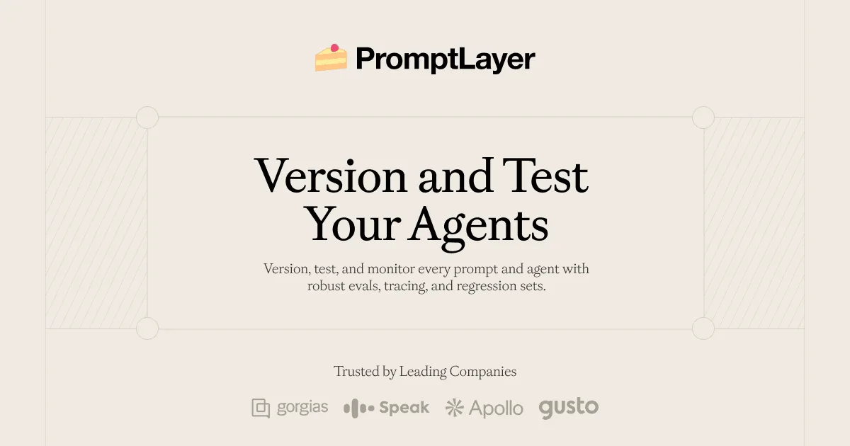 Preview of PromptLayer