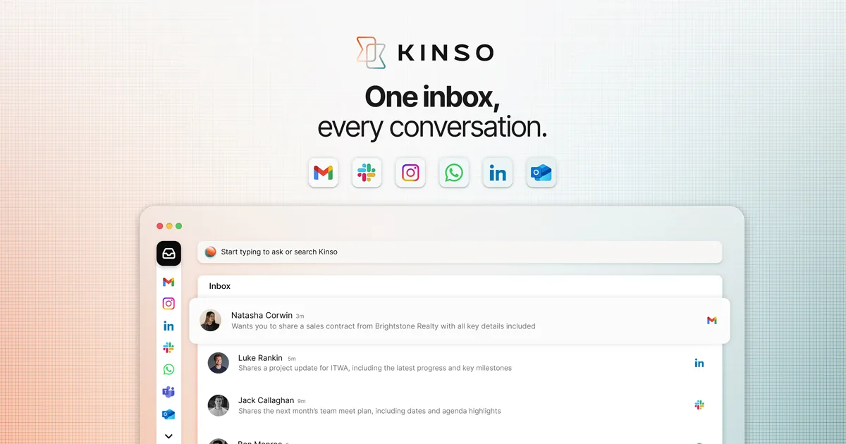 Preview of Kinso