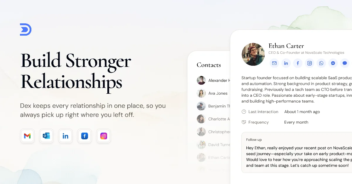 Preview of Dex