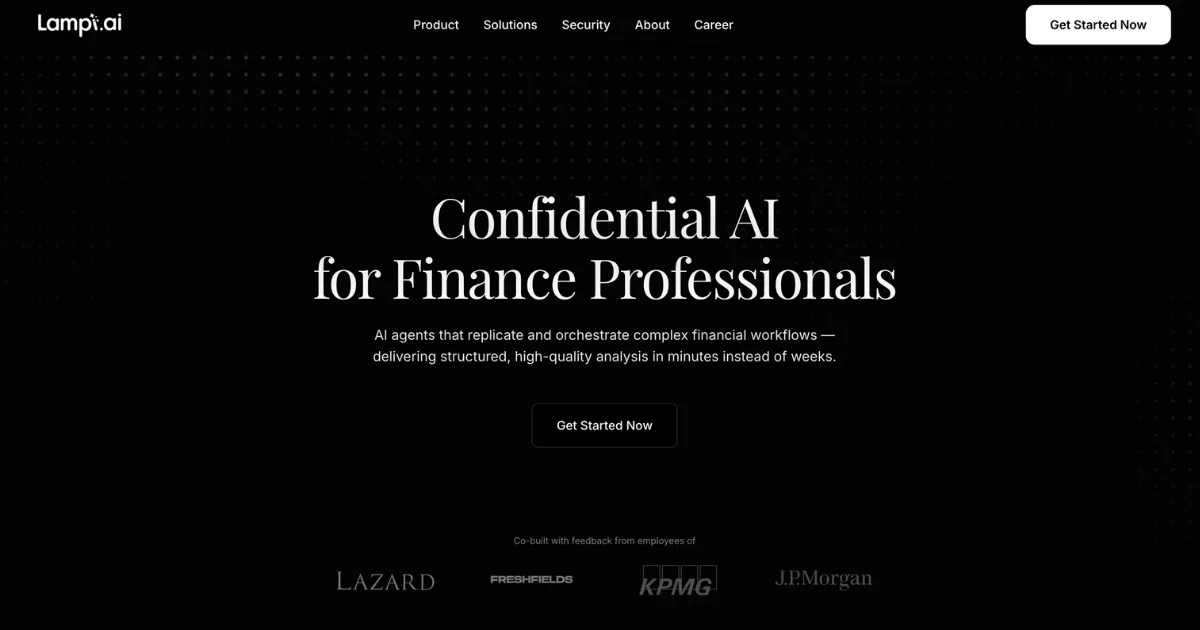 Preview of Lampi AI