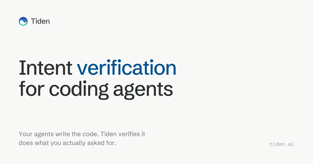 Preview of Tiden