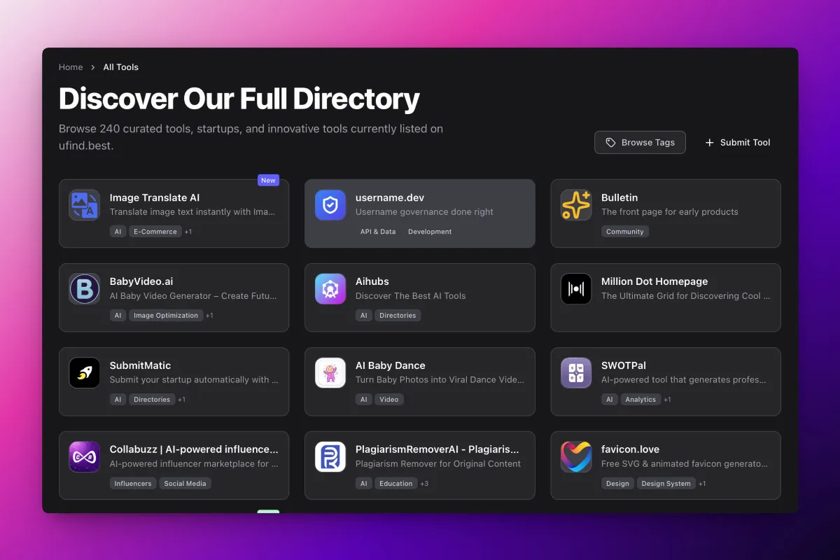 Preview of ufind.best